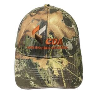 Triple Crown Baseball Cap Green One Size Camo CDA Copper Development Assoc hat